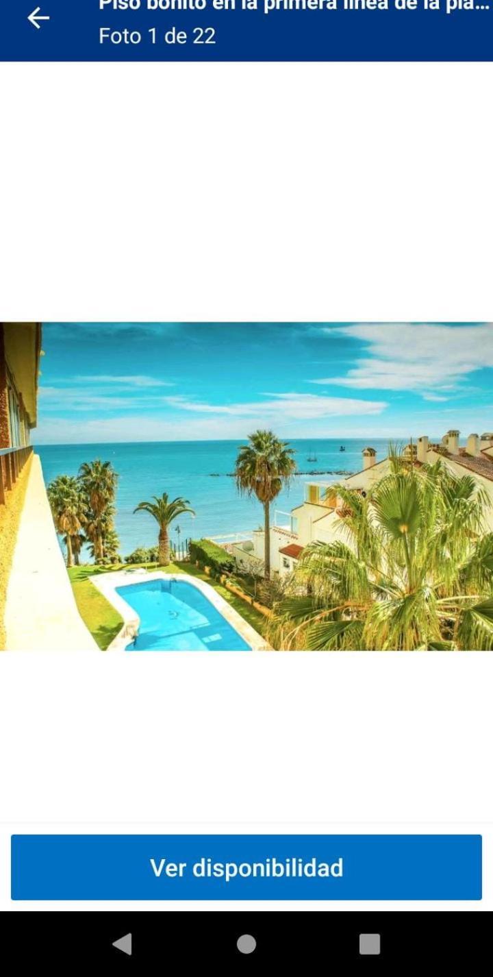 Stunning Apartment 50 Meters From The Sea بينالماذينا المظهر الخارجي الصورة